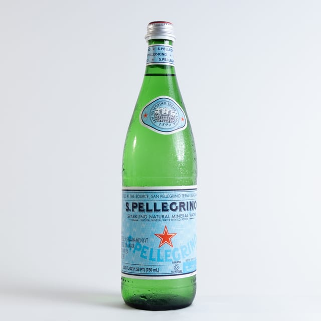 Pellegrino Sparkling Water.