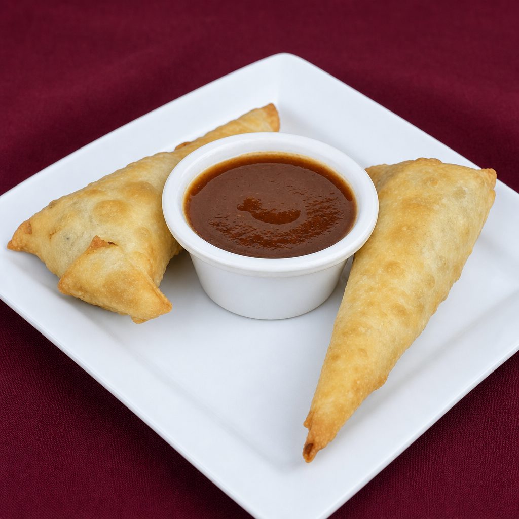 Vegetable Samosa.