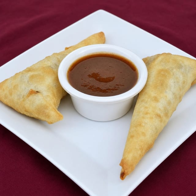 Lamb Samosa.