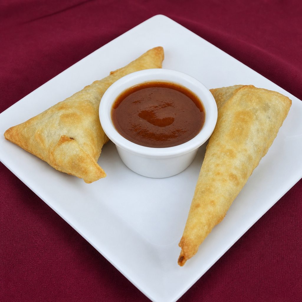 Lamb Samosa.
